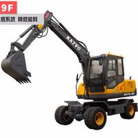 KV75-9M小型輪式挖掘機(jī)